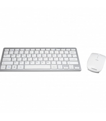 Tacens Levis Teclado+Ratón Inalámbrico Blanco Ultr