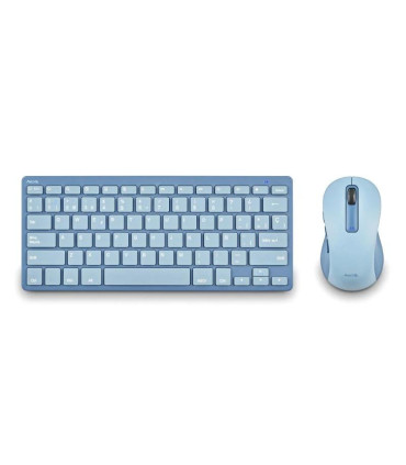 NGS KIT TECLADO Y RATON MULTIFUNCION RECARG AZUL