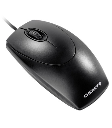 Cherry Ratón óptico Negro PS/2-USB