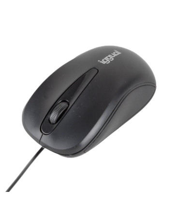 iggual Ratón óptico COM-BASIC2-800DPI negro