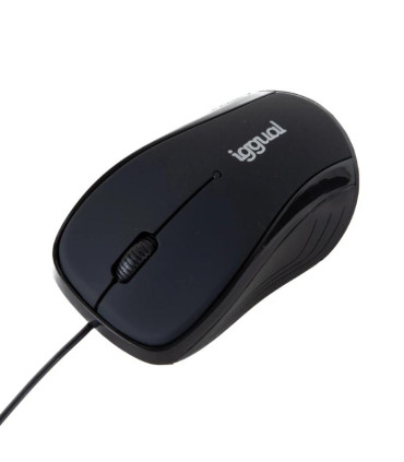 iggual Ratón óptico XS-KIDS-1600DPI negro