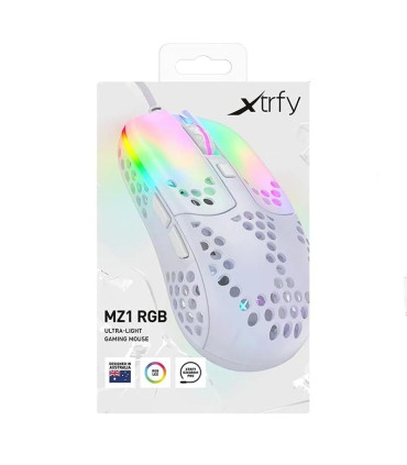 Cherry Xtrfy Ratón RGB 400-16.000 dpi USB WHITE