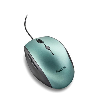 NGS WIRED ERGO SILENT MOUSE + USB TYPE C ADAPT ICE