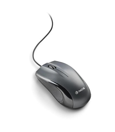 NGS Ratón Musk Láser Cable 1200 DPI