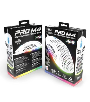 Spirit of Gamer Ratón Pro M4 White