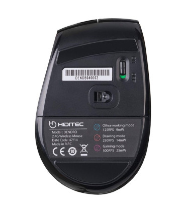 Hiditec Ratón Inalámbrico Dendro Avago A3000 Progr