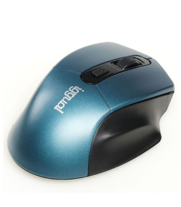 iggual Ratón inalámbrico ERGONOMIC-L-1600DPI azul