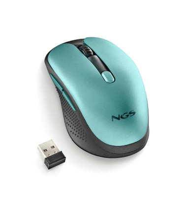 NGS Raton Inalambrico Recargable Silencioso Hielo
