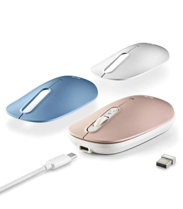NGS RATON MULTIDISPOSITIVO 2.4GHZ RECARGABLE SHELL