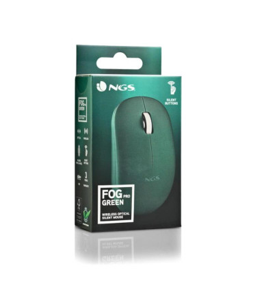 NGS Raton Fogpro Inalambrico Verde