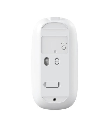 Coolbox Ratón W02-IA Inalámbrico RF+BT Blanco