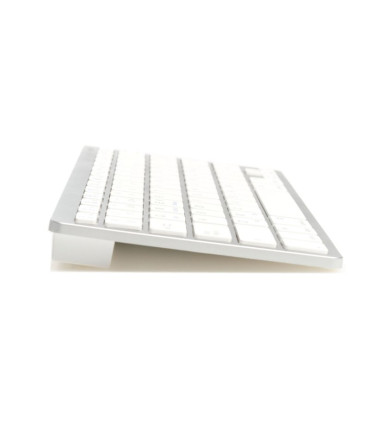 iggual Teclado Bluetooth Slim TKL-BT plata 2 canal