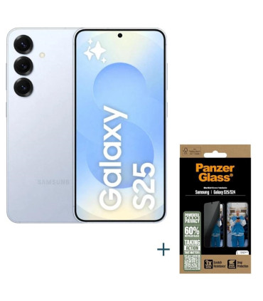 Samsung S25 256Gb Blue+Protec Privacidad Panzer
