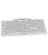Cherry Teclado+Lector Chip Integrado (DNIe) Blanco