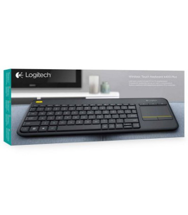 Logitech Teclado K400 920-007137 Plus Touch Negro