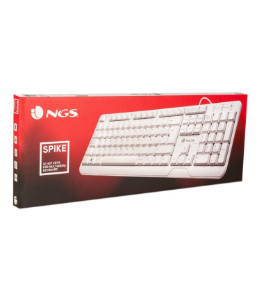 NGS teclado USB SPIKE 12 teclas multimedia