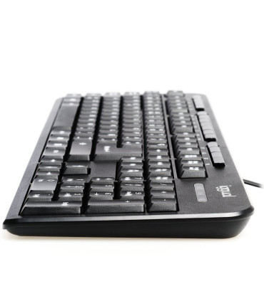 iggual Teclado multimedia CK-BASIC-120T negro