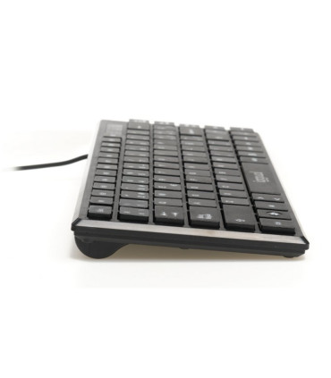 iggual Teclado USB compacto TKL Slim TKL-USB negro