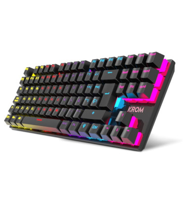KROM Teclado Gaming NXKROMKASICTKL TKL RAINBOW