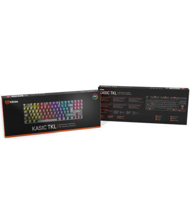 KROM Teclado Gaming NXKROMKASICTKL TKL RAINBOW