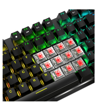 HIDITEC Teclado Gaming GK400 mecanico