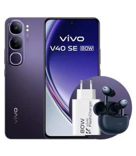 VIVO V40 SE 80W 6.67" 8Gb(+8) 256Gb Black Bundle