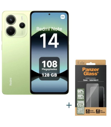 XIAOMI Redmi Note 14 128GB 6GB Green+Prot PanzerGl