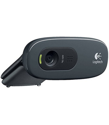 Logitech C270 WebCam HD 720p 3Mpx USB Negra