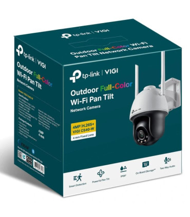 VIGI Cámara IP PT C540-W 4MP Plástico FColor Wi-Fi