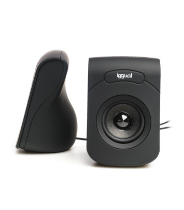 iggual Altavoces 2.0 6W mini-jack + USB