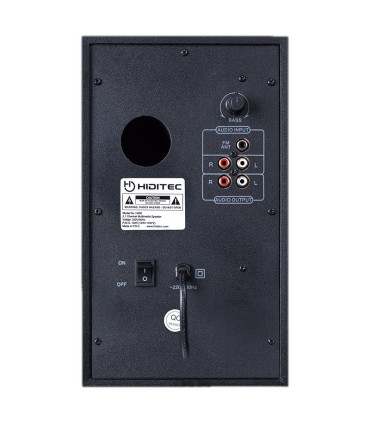 Hiditec Altavoces 2.1 Multimedia H400 40W Blt Radi