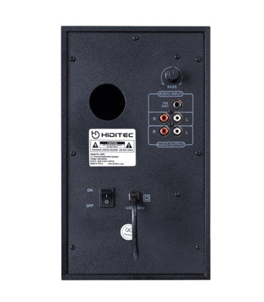 Hiditec Altavoz 2.1 H400 DARK EDITION