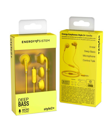 Energy Sistem Aur+Mic In ear Style 2+ Vanilla