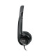 Logitech Auricular+Mic H390 USB Negro