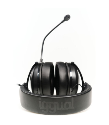 iggual Auriculares con micro Pro Music 3,5 mm