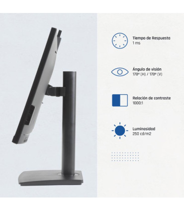 iggual Monitor 27" 120Hz 1ms HDMI VGA MM AA webcam