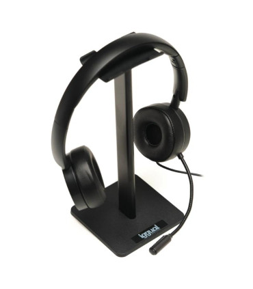 iggual Soporte para auriculares SA22 negro