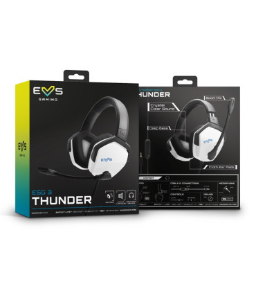 ENERGY SISTEM Auricular Gaming Headset ESG 3 White