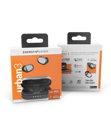 Energy Sistem Auriculares Urban3 Graphite BT 5.0