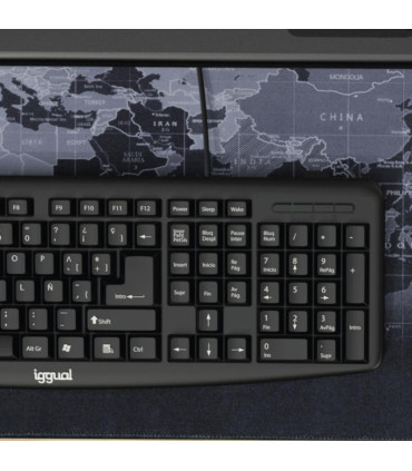iggual Teclado USB estándar CK-BASIC-105T negro