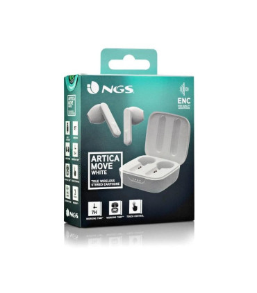 NGS Auriculares Artica Move BT y TW Stereo White