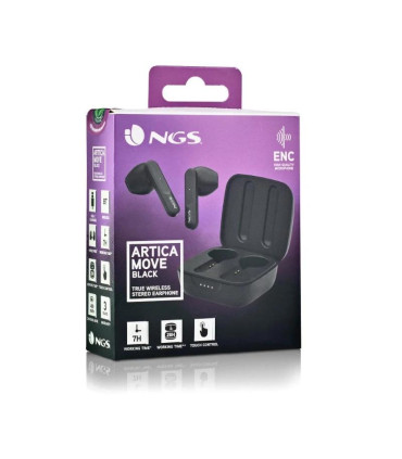 NGS Auriculares Artica Move BT y TW Stereo Black