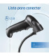 iggual Lector código barras 2D USB gatillo soporte