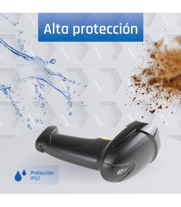 iggual Lector código barras 1D Bluetooth WiFi 2.4G