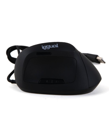 iggual Ratón ergonómico vertical USB ERGO-V