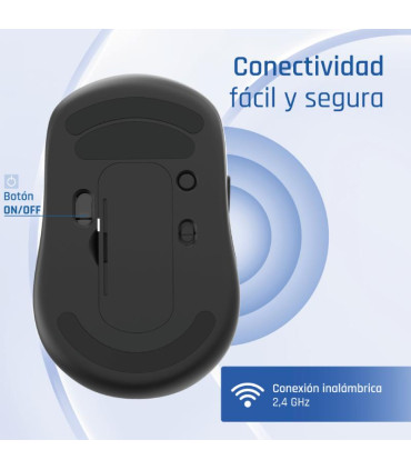 iggual Ratón inalámbrico NANO-OFFICE-6D 1600DPI