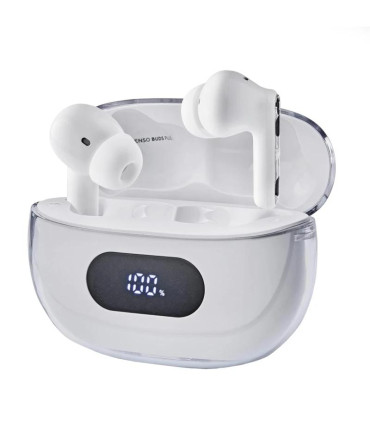 Intenso | Buds Plus Auriculares TWS ANC+ENC| Blanc