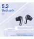 iggual Auriculares inalámbricos TWS Bluetooth negr