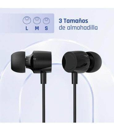 iggual Auriculares tipo C intrauditivos con micro