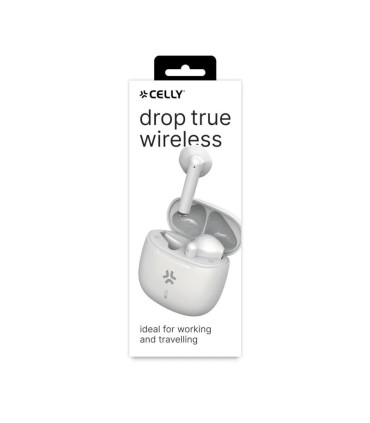 Celly Auricular True EARBUDS BUZ Blanco
